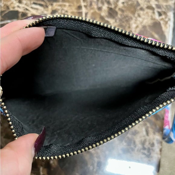 Bangle Wristlet Keychain and Wallet Clutch all in one with Palm Trees Sc… - Picture 3 of 4